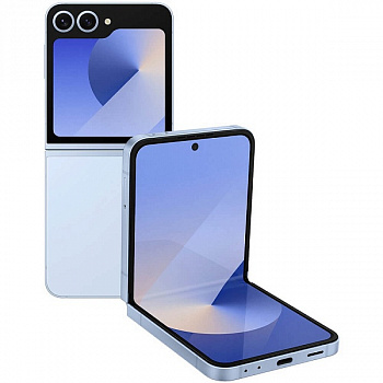 Смартфон Samsung Galaxy Z Flip 6 256 ГБ, голубой