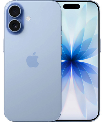 Смартфон Apple iPhone 17 (Sim/eSim) 256 ГБ Синий