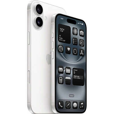 Смартфон Apple iPhone 16 Plus 256 ГБ белый