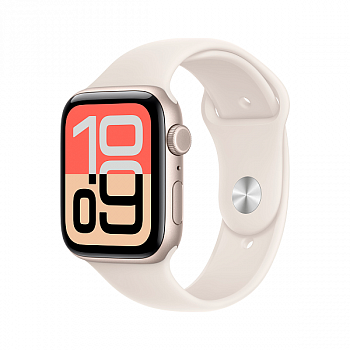 Смарт-часы Apple Watch SE 3 44 мм, сияющая звезда