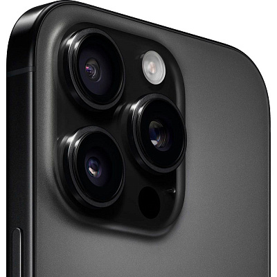Смартфон Apple iPhone 16 Pro (eSIM) 512 ГБ черный титан